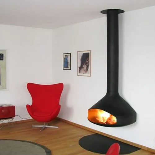 Wood Burning Fire Place Indoor